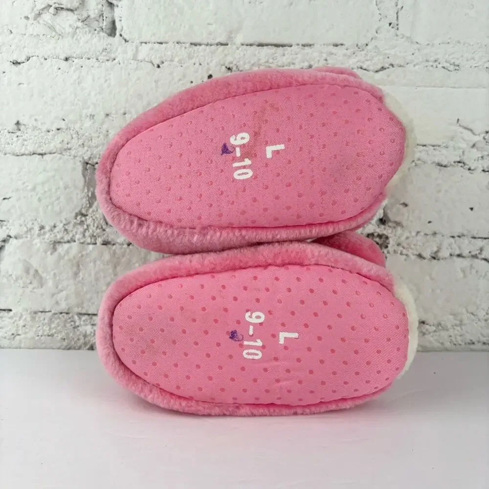 Vintage Care Bear Love A Lot Kid Slippers L